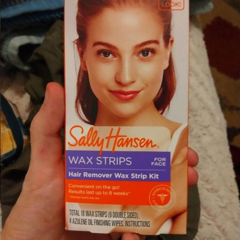 Sally Hansen® Hair Remover Wax Strip Kit For Face | Bed Bath & Beyond