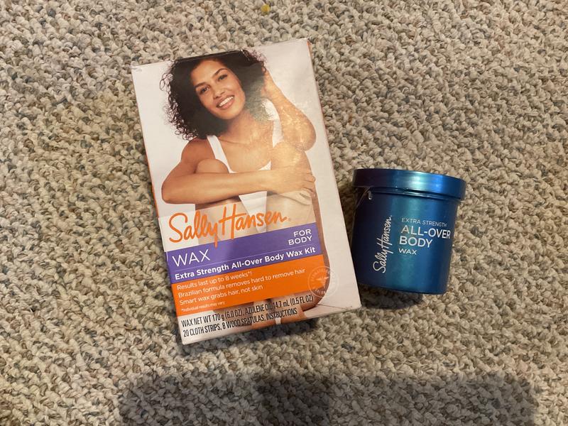 Extra Strength All Over Body Wax Kit NEW Sally Hansen