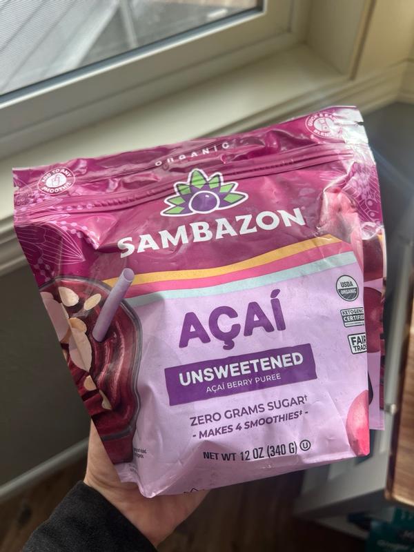 Unsweetened Frozen Açaí Globes - Acai Berry Frozen | SAMBAZON