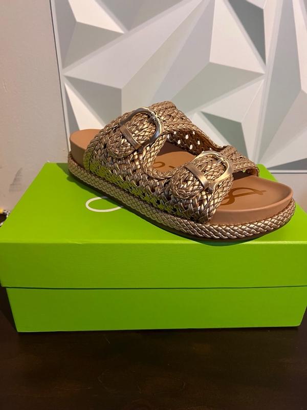 Sam Edelman Reid Buckle Slide Footbed Sandal | Women's Sandals