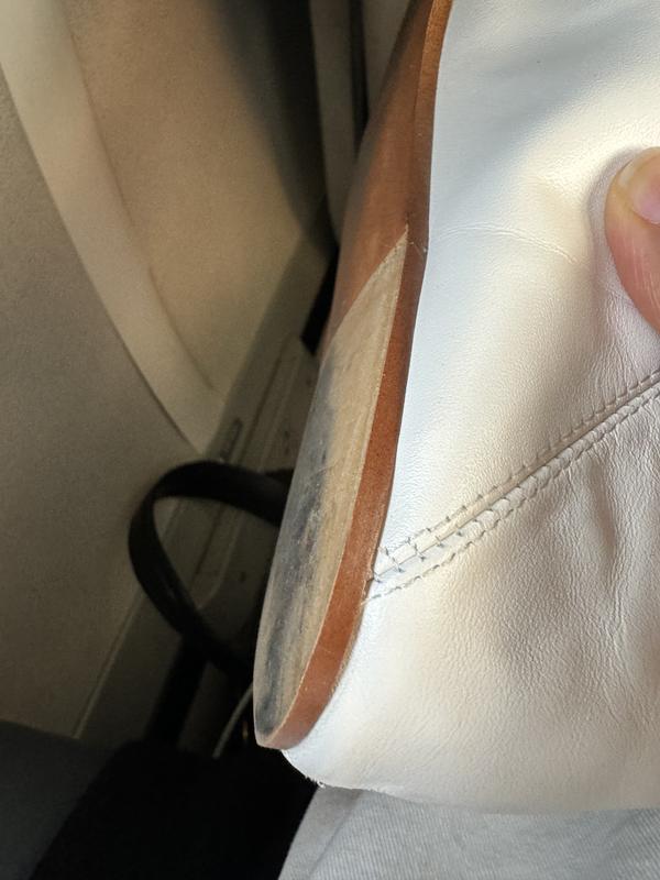 Heels fell off my Loraine loafer