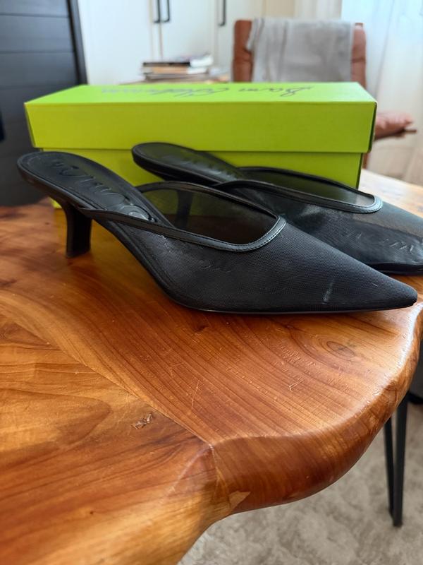 Customer photo for "Fun, comfortable kitten heel"