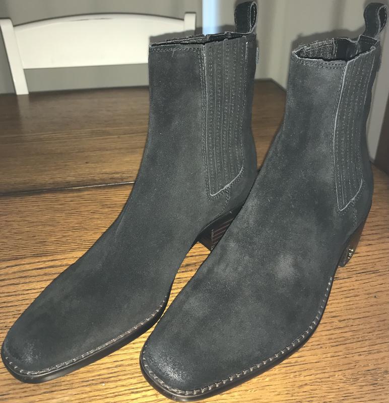 Sam Edelman Bronson Boot, in Black Suede.