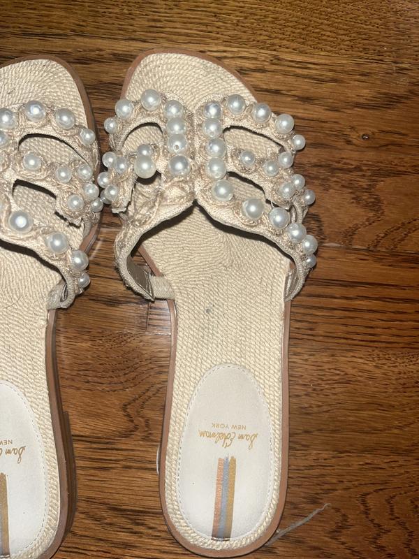 Sam Edelman Women s Bay Pearl Embellished Slide Sandals Bloomingdale s
