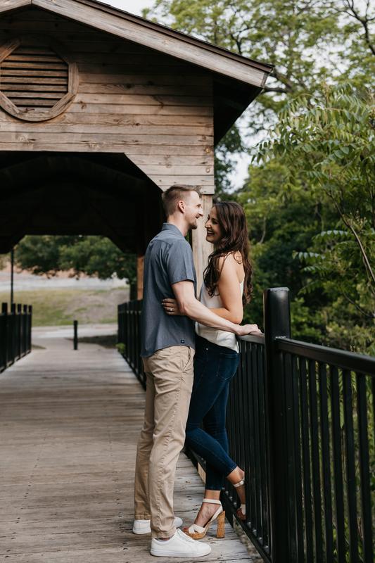 Engagement photo session heels
