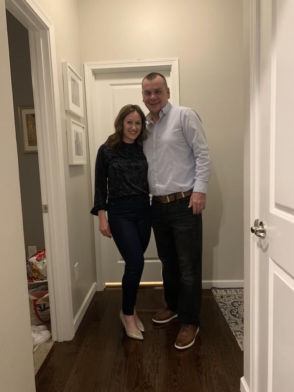 Holiday party ready! These gorgeous shoes add sparkle to any outfit and are perfect for all your outings.