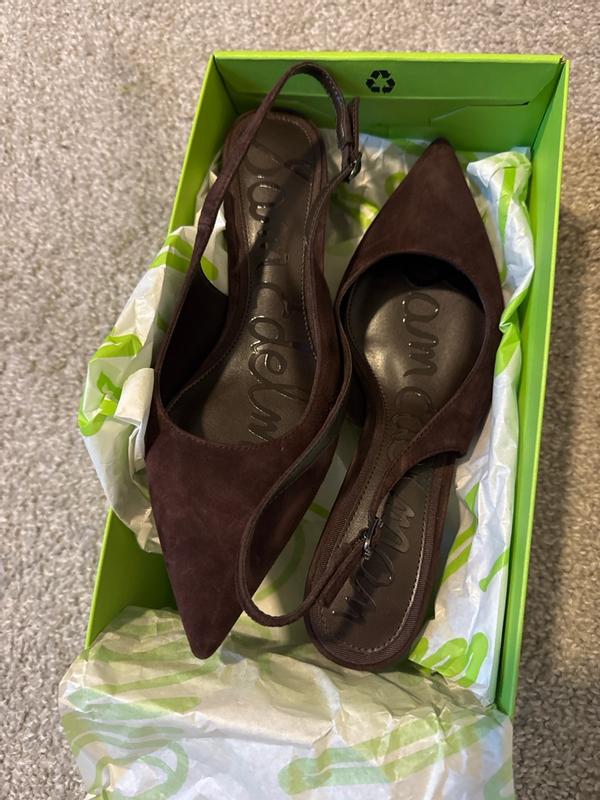 Customer photo for "Trendy Kitten Heel Perfect for Fall"