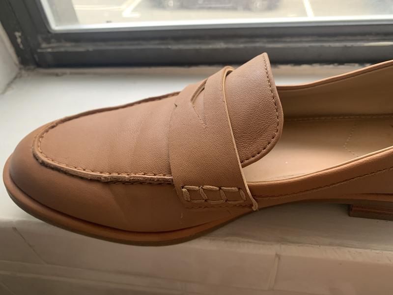 You can see the crease from the side.