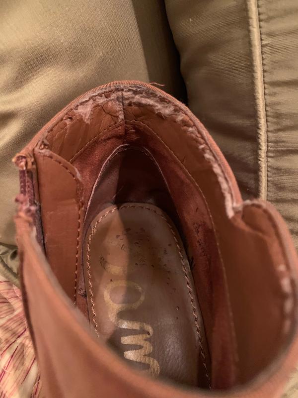 Inside after 3 years of use.