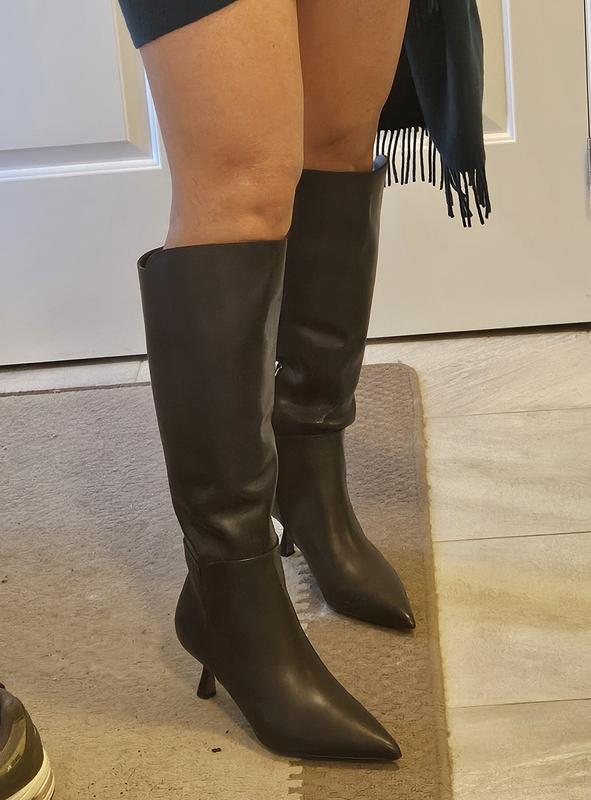 Sam Edelman Taylin Wide Calf Pointed Toe Knee High Boot | Women's