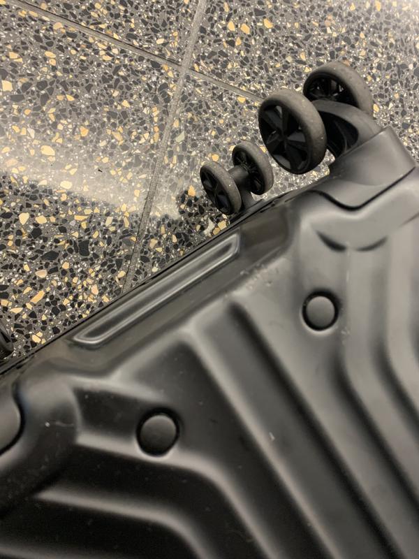 Scratches and gouges after only 3 business trips