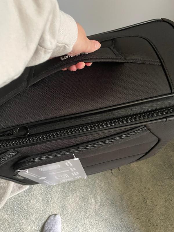 Customer photo for "Easy to move with four wheels. Roomy and has a han"