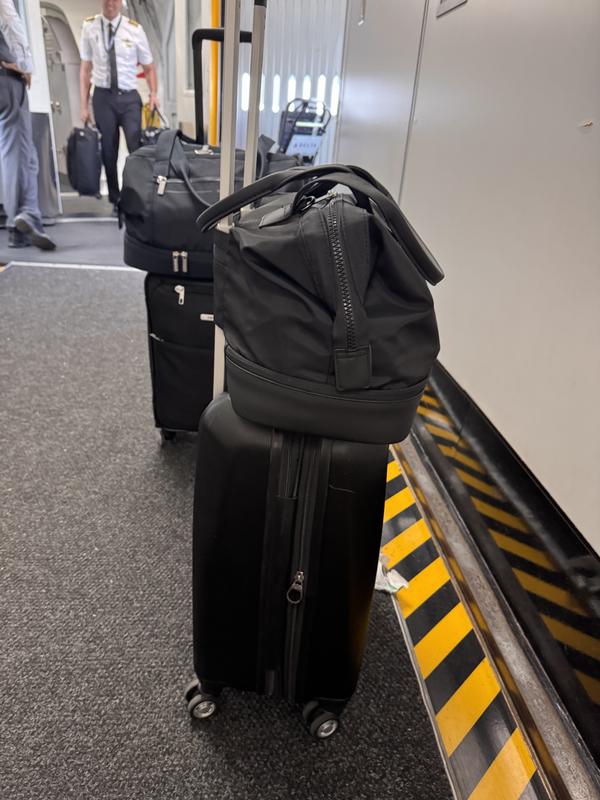 Customer photo for "Stylish and Surprisingly Roomy"
