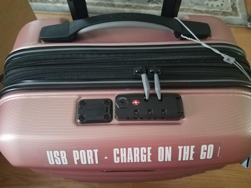 Combo lock and charging port