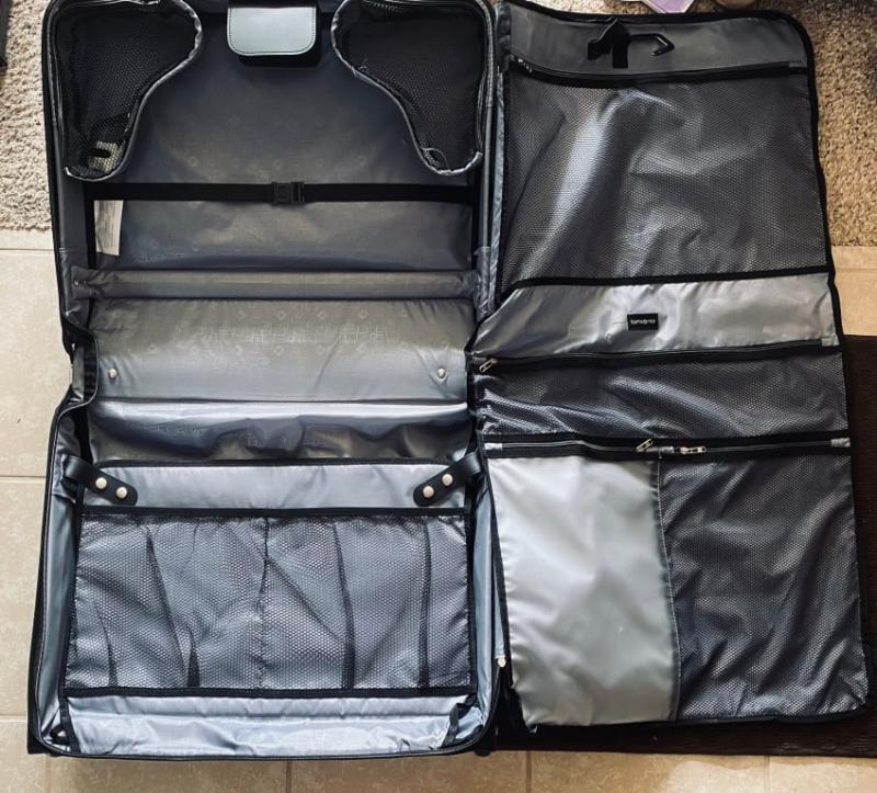 samsonite ascella wheeled ultravalet garment bag