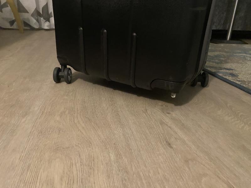 A pain to roll around on a work trip for a week!