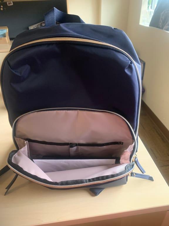 Inside of front pocket