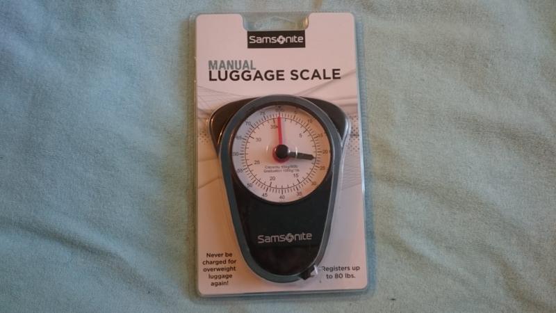 Manual Luggage Baggage Scale with Tape Measure with Dial Analog Display  Travel Size Portable Take Along