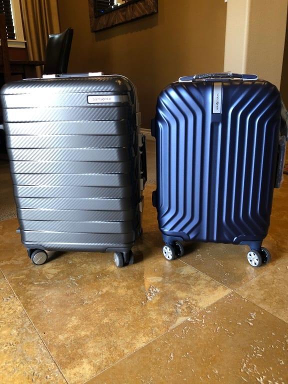 both are sleek, attractive bags!