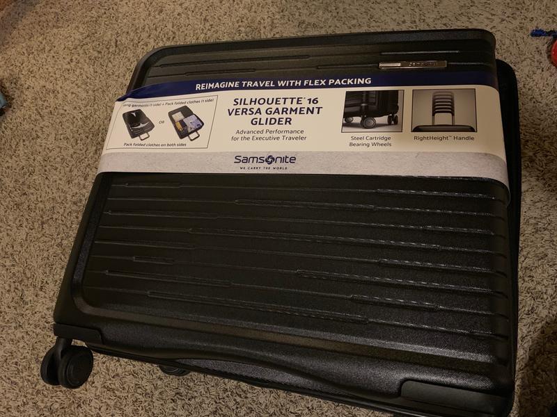 Samsonite silhouette 16 versa garment hardside glider clearance