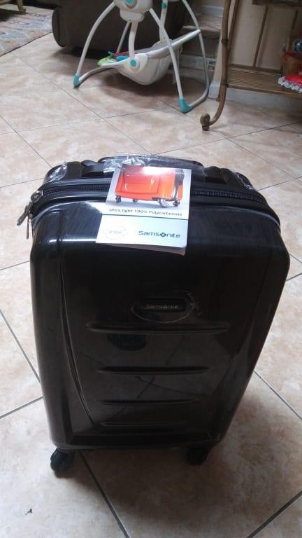 Customer photo for "Carryon too small"