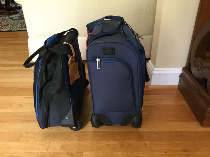 samsonite carry on with usb