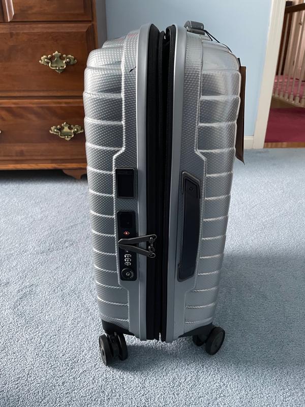 Maleta Cabina Samsonite Proxis 55 cm. extensible, 4 ruedas, puerto USB,  extensible para ganar másvolumen, material exterior Roxkin (Polypropylene),  fabricada en Europa, Servicio Wecare de Samsonite, 10 años de garantía —  Maletas Casa Antich