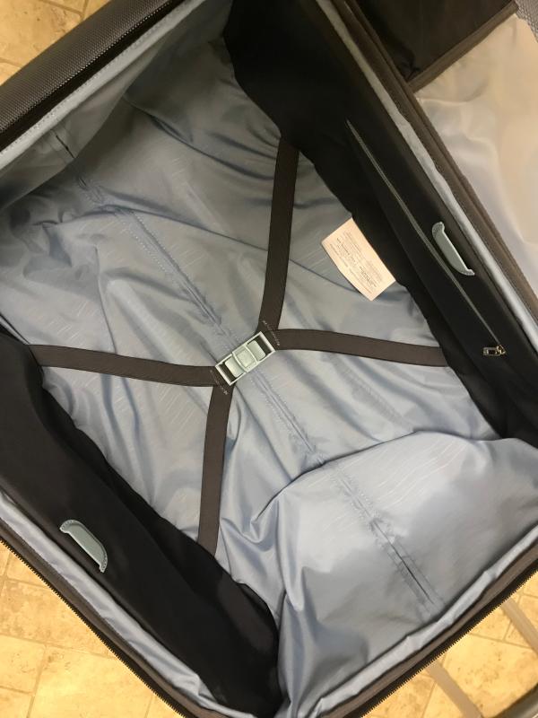 Roomy lined interior