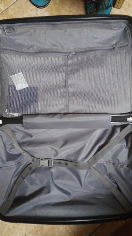 Customer photo for "Carryon too small"