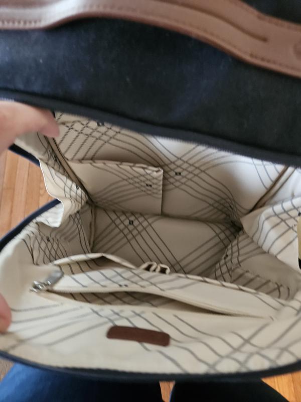 Inside of backpack