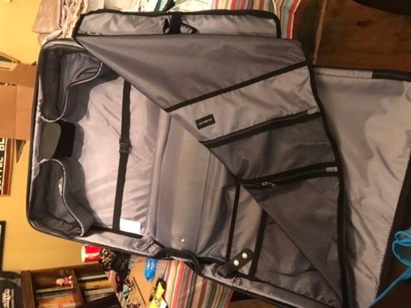 samsonite ascella wheeled ultravalet garment bag