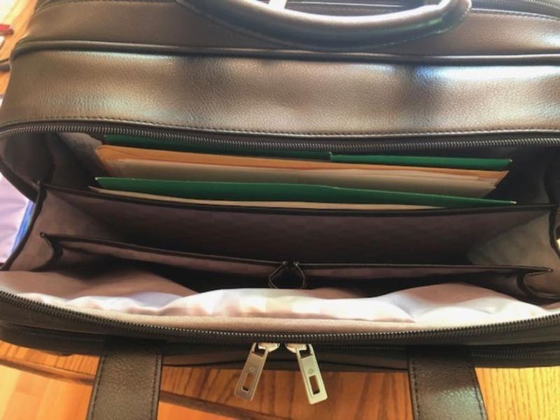 Room for documents, tablets and other stuff.