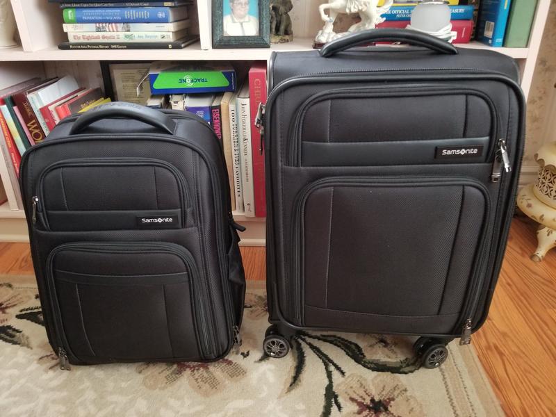 Samsonite Executive Set 2 Piece Set (Backpack Carry-On) - Black - Backpacks from Samsonite