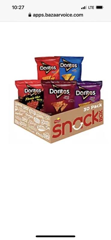Doritos Mix Variety Pack Tortilla Chips (30 ct.) - Sam's Club