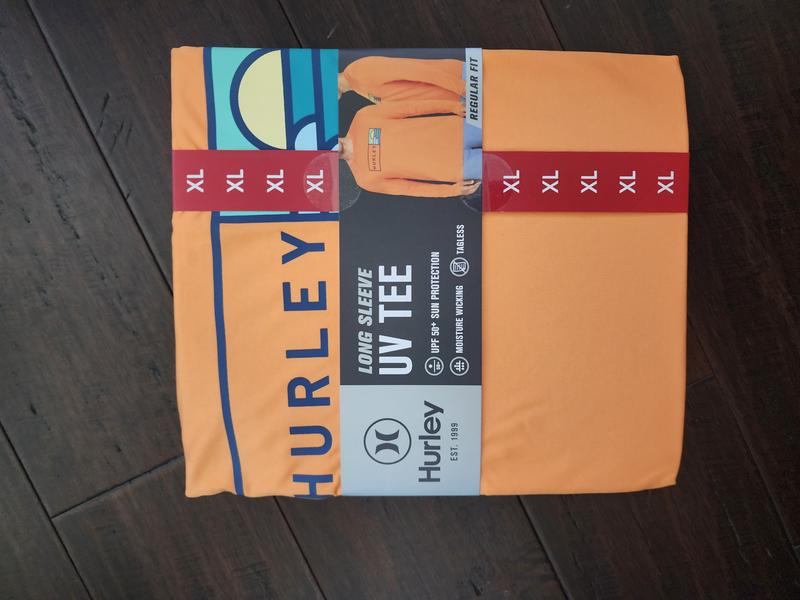 Hurley×SRL UV cut half T Hurley Boys Long Sleeve Moisture Wicking UV T-Shirt | eBay