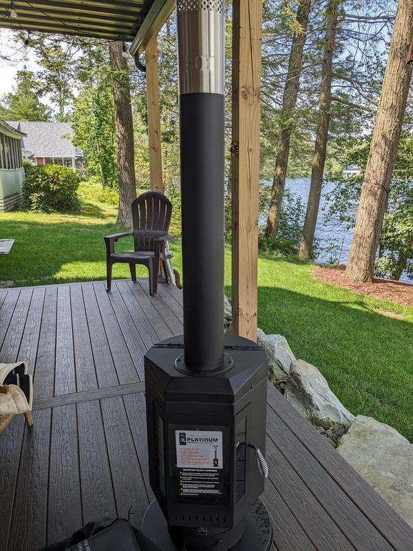 Bond Platinum Patio Pellet Heater