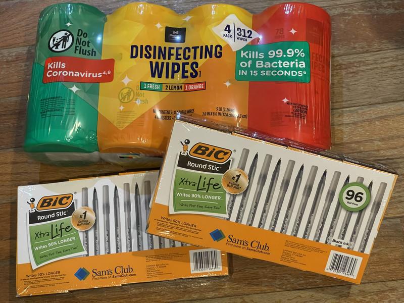 Member's Mark Disinfecting Wipes, Variety Pack (78 Sam's , 51 OFF