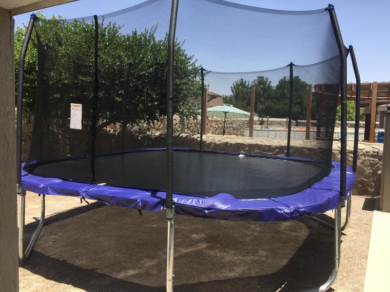 Skywalker Trampolines 15 Square Trampoline with Enclosure Sam s Club
