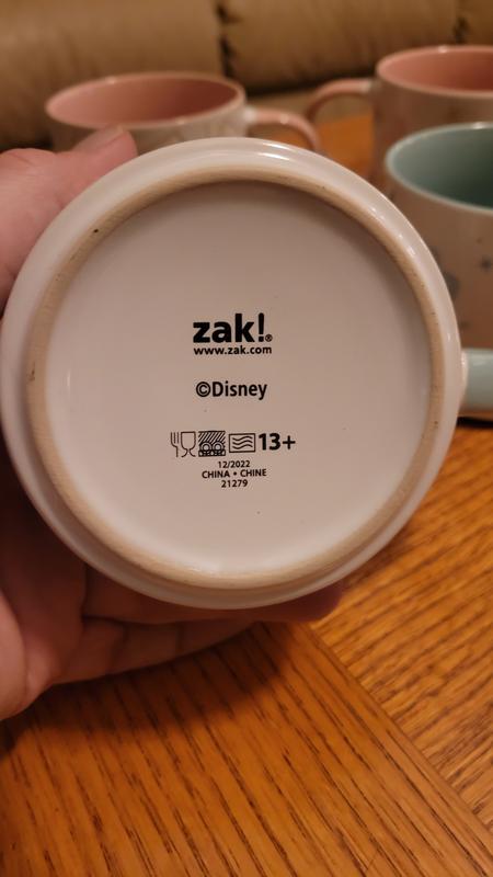 Zak Designs Ceramic Modern Mug Disney Princess 15 oz Capacity