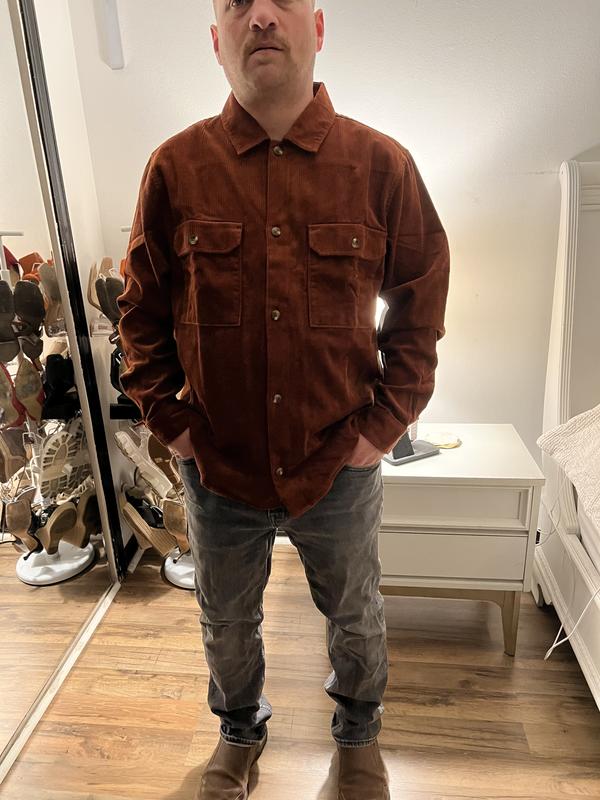 Gap Men's Buttons Chest Pocket Warm Corduroy Over Shirt | eBay