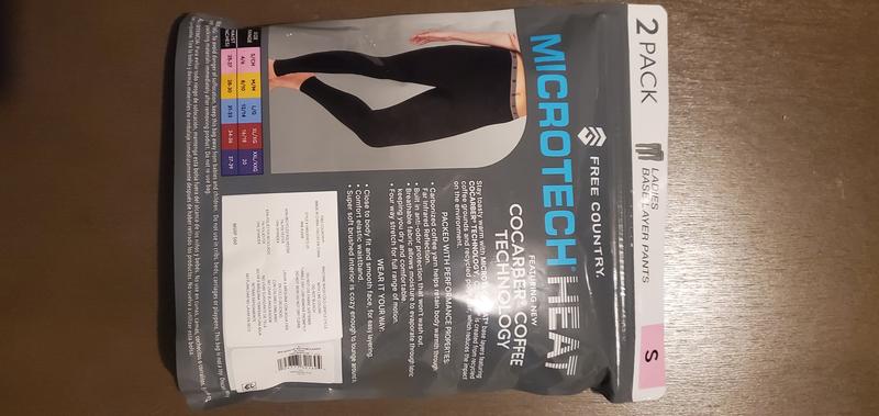 Talus Womens Baselayer Thermal Leggings 2-Pack