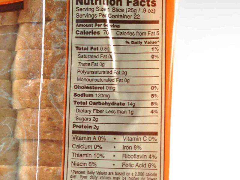 Nature's Own Honey Wheat Bread, 20 oz, 2 ct