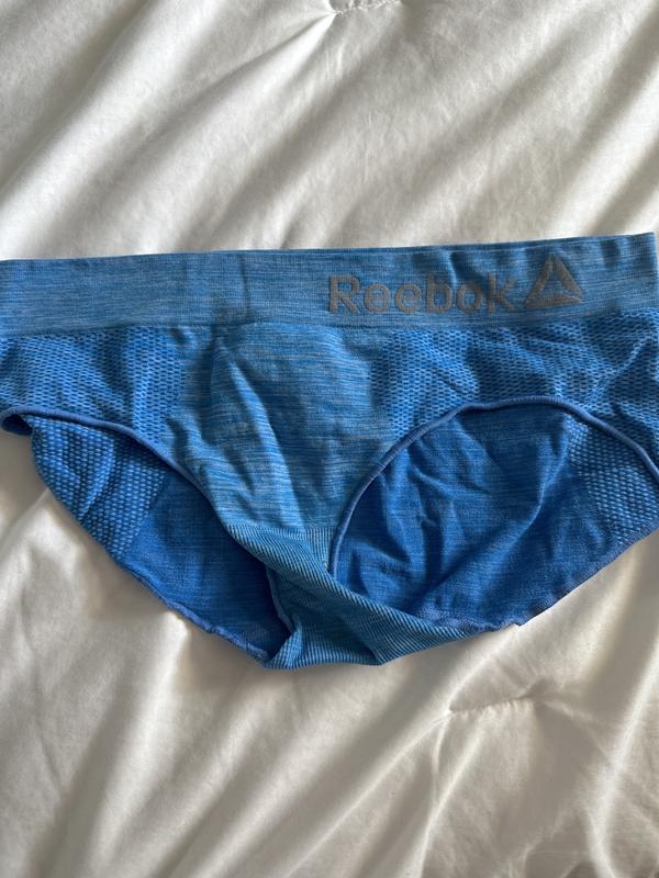 Reebok Women's Underwear Seamless Hipster Panties, 4-Pack