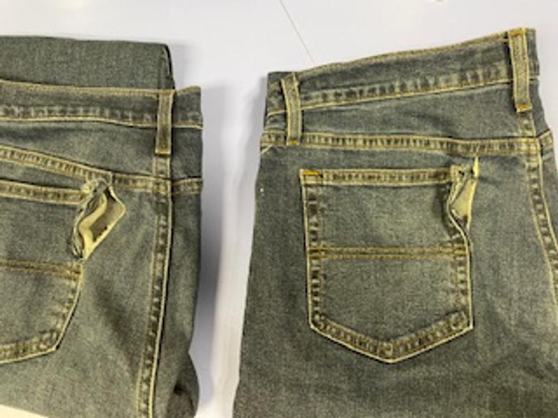 Men's Members Mark NWT Jeans Relaxed Fit Heavy Denim 42 X 30 Dark Wash  Wider Leg - Helia Beer Co