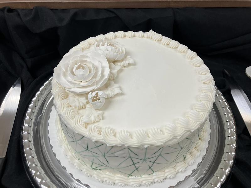 Initial Cake Topper Set with Swarovski Crystals | David's Bridal