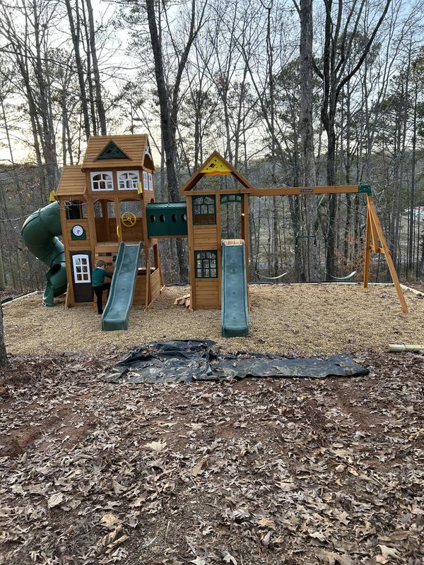 Kidkraft paramount wooden sales playset