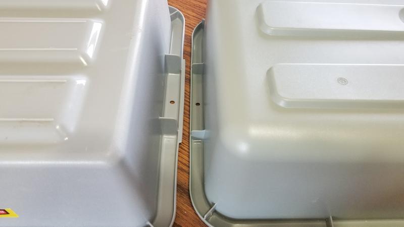 Bus Tubs, Rubbermaid® Tote Boxes, Airport Security Tubs in Stock