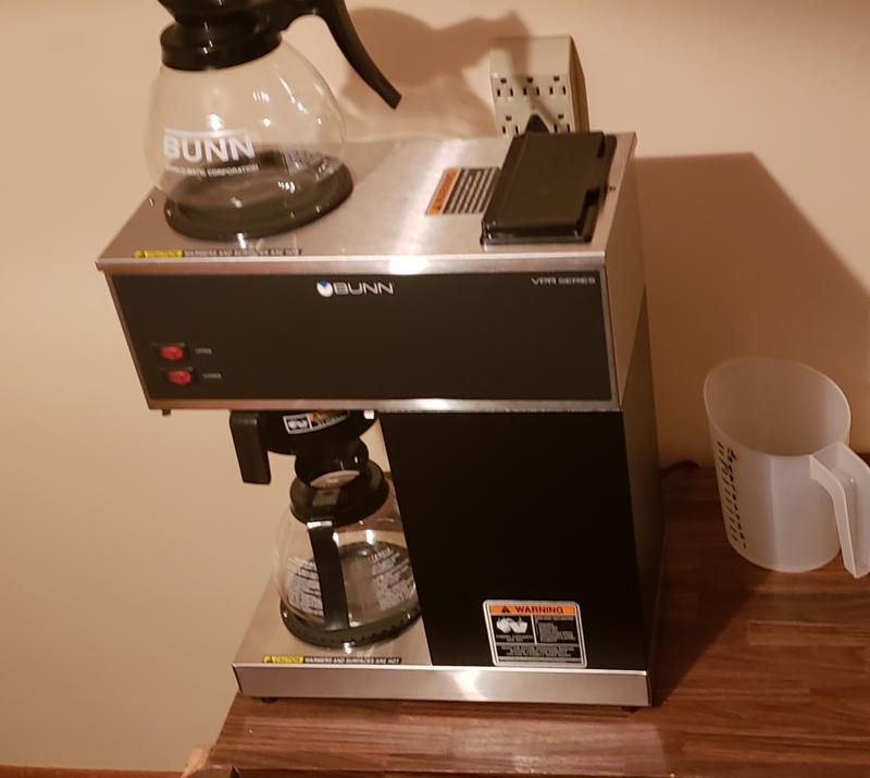 Galaxy Pourover Commercial Coffee Maker with 2 Warmers and Toggle Controls  - 120V