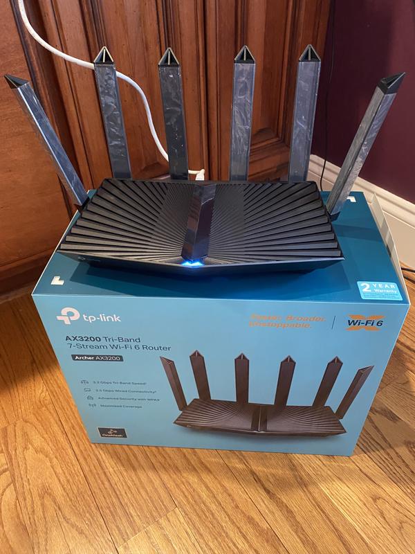 TP-Link Tri-Band 7 Stream AX3200 Wi-Fi 6 Wireless Router