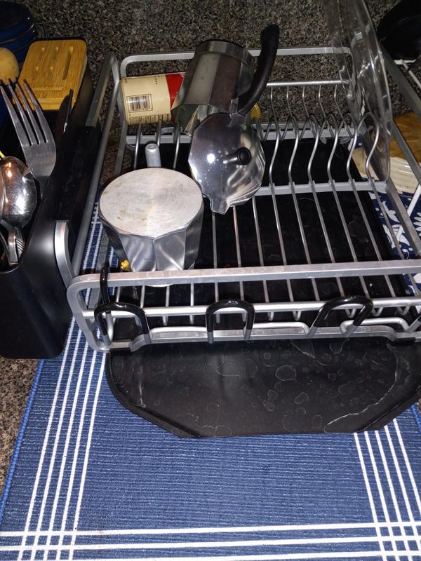 boosiny Aluminum 2 Tier Dish Rack & Reviews